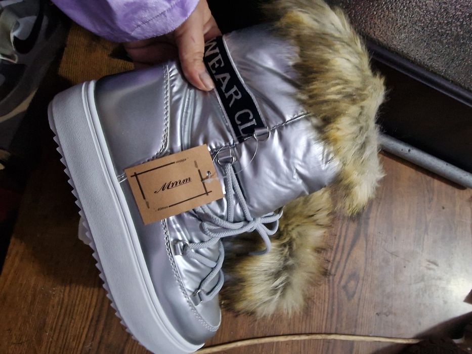 Cizme îmblănite nr 38