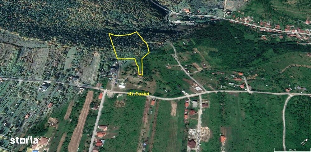 RATE. Teren Deva zona Mos Opinca panoramic spre Deva parcelabil