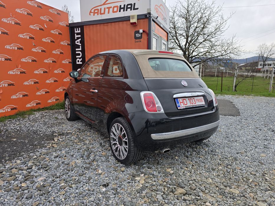 Fiat 500C  Cabrio Benzina Finantare Rate-Credit