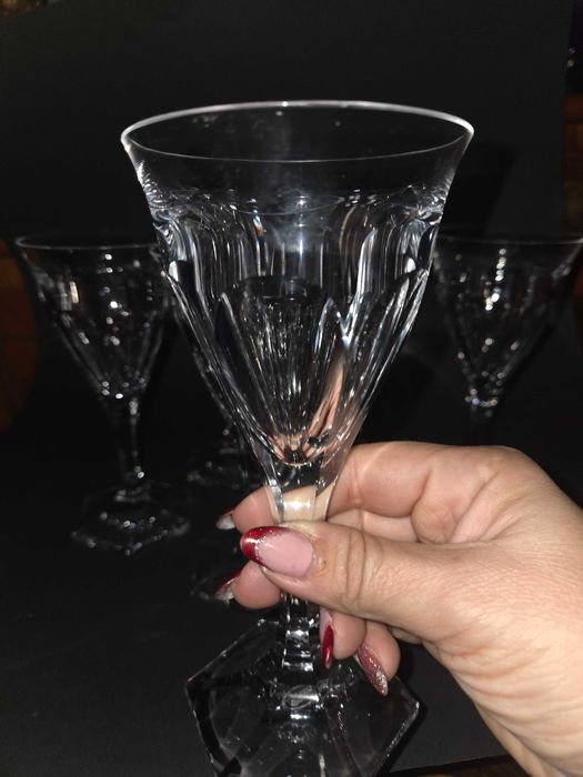 Комплект чаши за вино Moser "Lady Hamilton", 1930