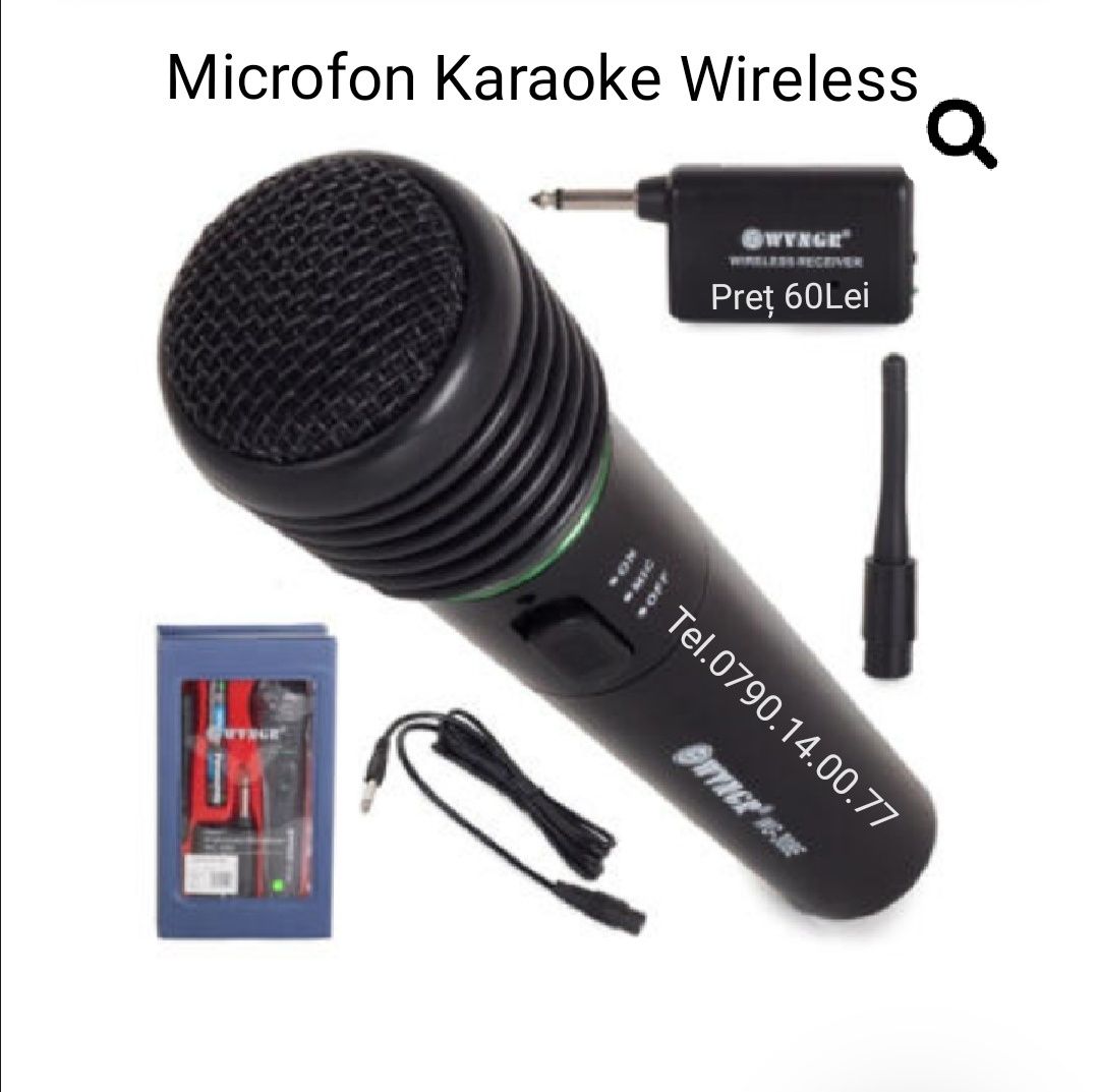 Microfon cu Fir (Wireless)