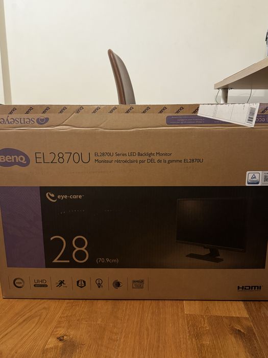 Монитор Benq EL2870U 4k 28 инча