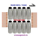 Set 30 duze pistolet MIG-MAG 15AK M15 MB15 maxim 200A sudura cu sarma