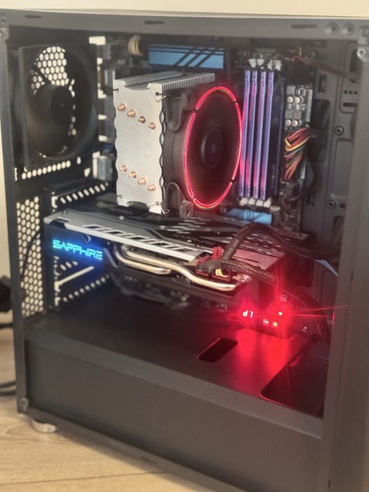 Системный блок i7-4770S, AMD RX 580S, 16 гб
