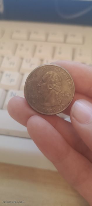 Монета Американский 3штук