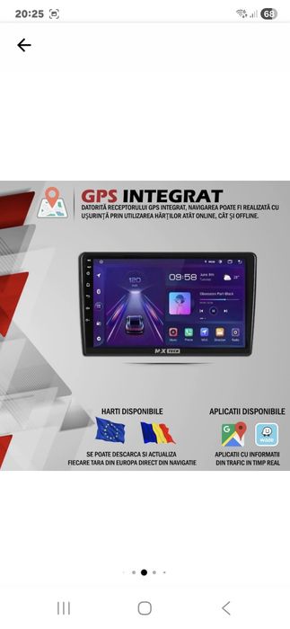 Navigatie Opel dedicata, MaxTechR. Android 13. ecran de 9 inch. 4GB Ra