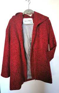 Дамско палто с качулка, размер М