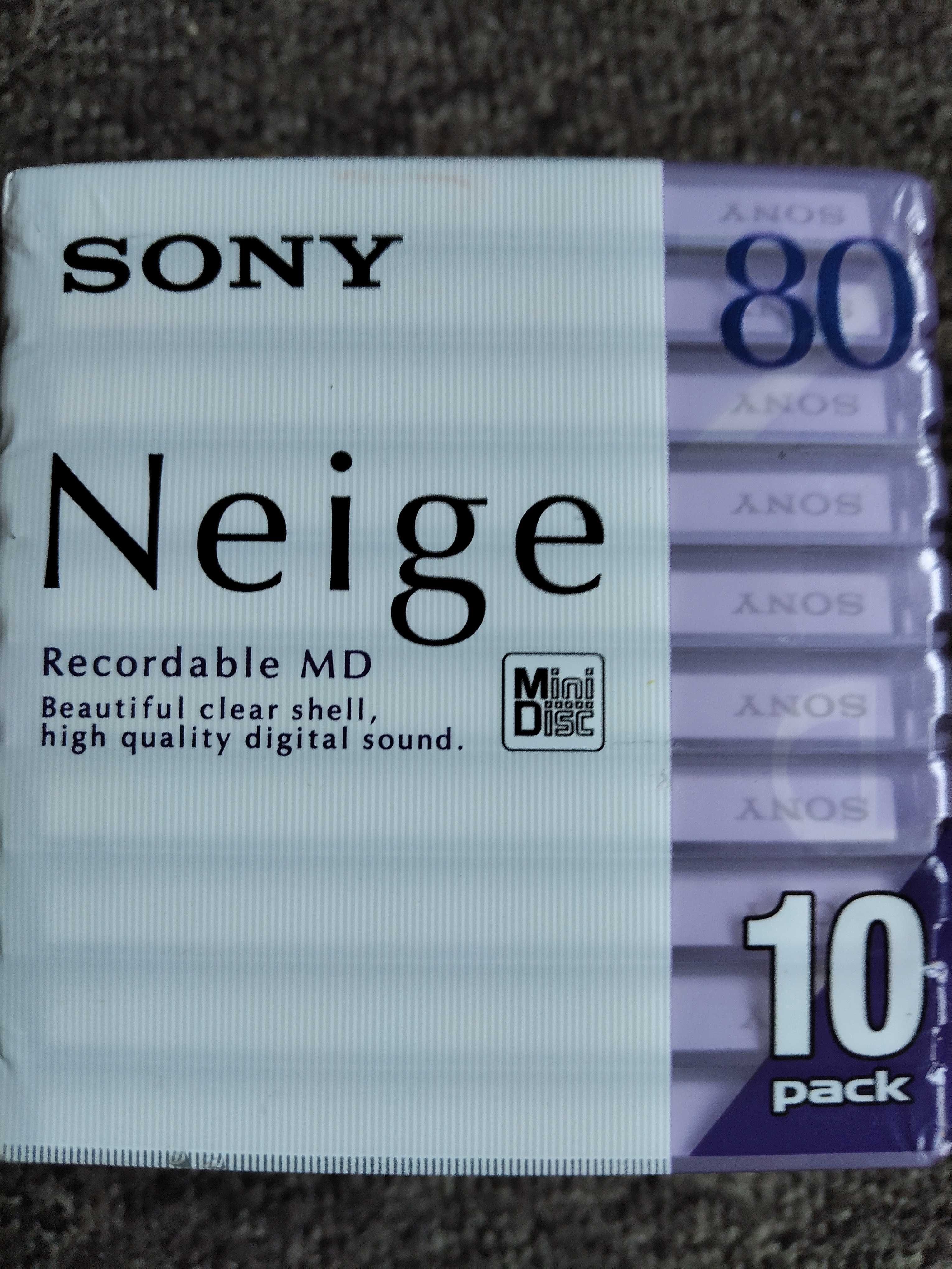 Sony minidisc recorder MDS -JE510