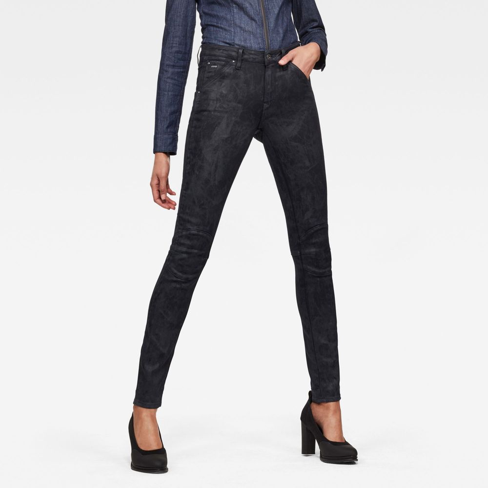 НОВИ G-Star RAW 5622 Mid Waist Skinny Jeans ОРИГИНАЛ дамски дънки 25