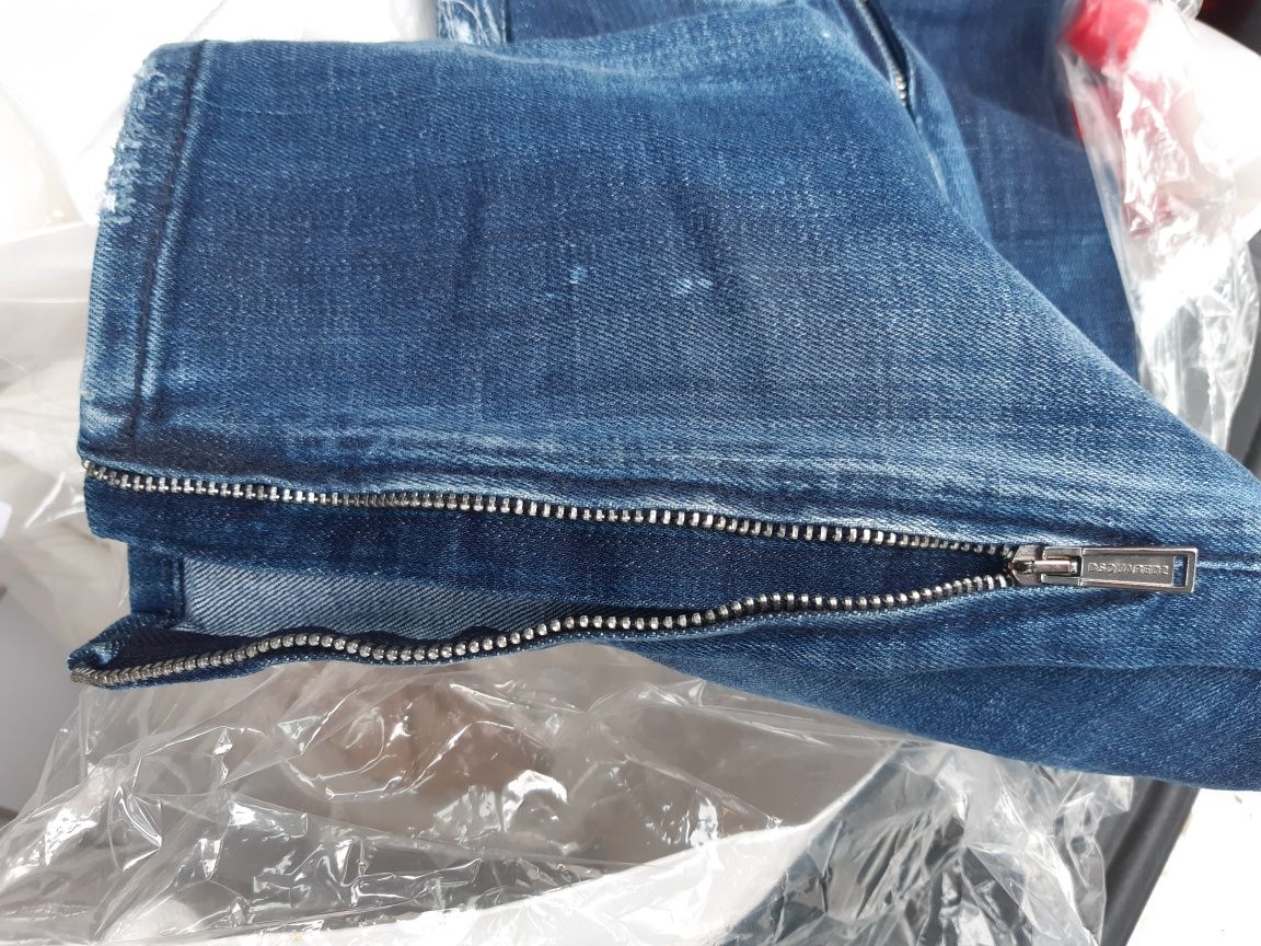 Blugi Dsquared2 studded Jeans,,Originali, Italy,,Noi, mas. M -W33, Sl