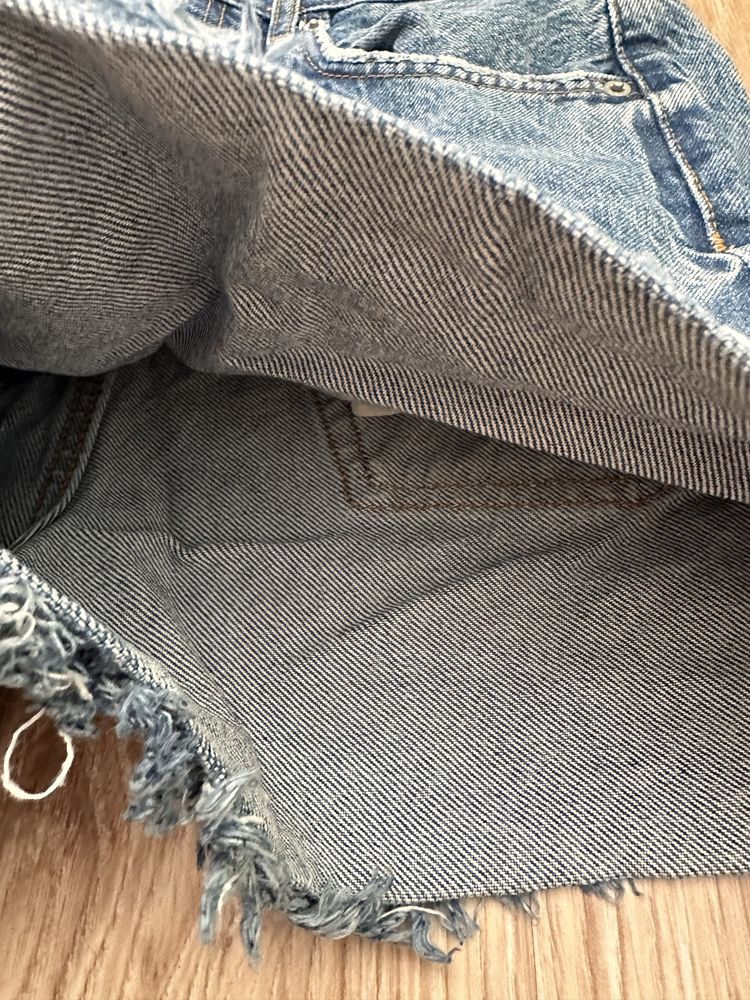 Къси дънкови панталони ZARA
