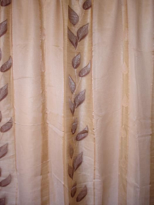 Луксозни двойни пердета внос от Гърция- код 21