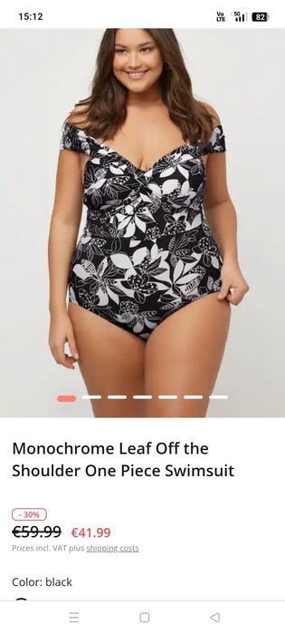 Costum de baie Ulla Popken