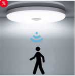 Plafoniera LED cu detector de miscare, lumina cu senzor IP5