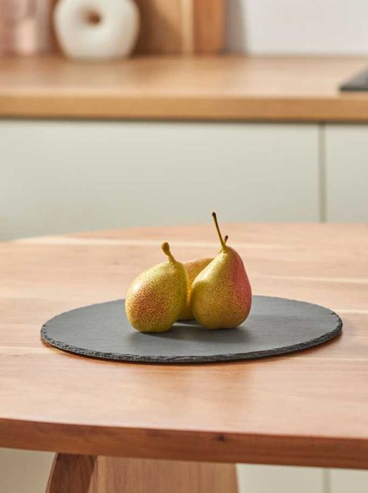 Tava din ardezie pentru servire rotunda 30cm sau patrata 30x30 cm