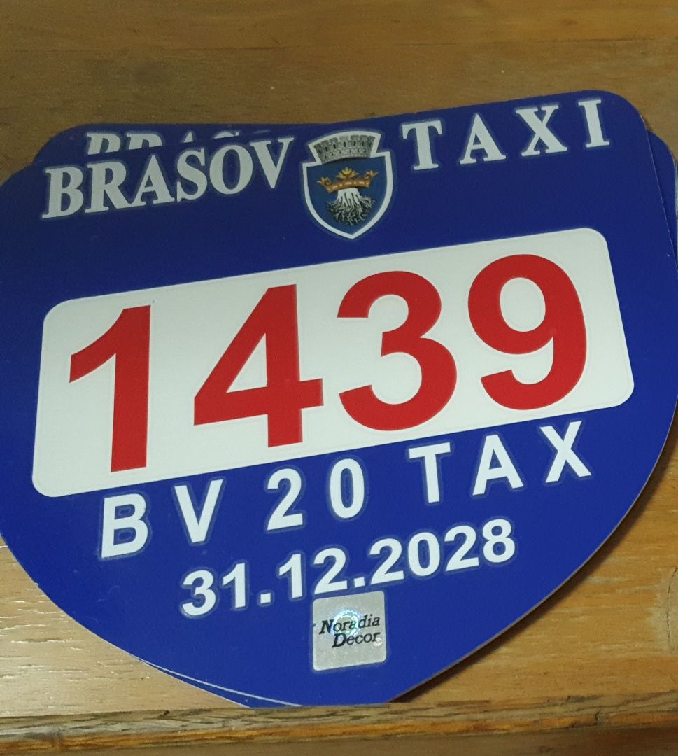 Vând FIRMA Taxi 1 autorizație