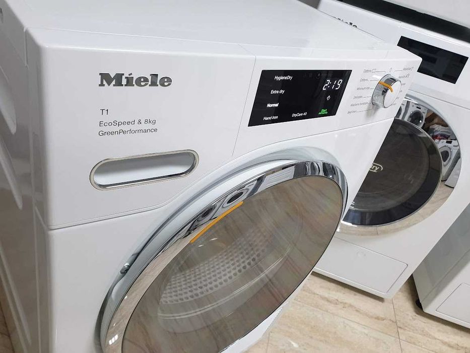 Wi-Fi Miele Сушилня - Дясно Отваряне с Термопомпа Миеле 12м Гаранция