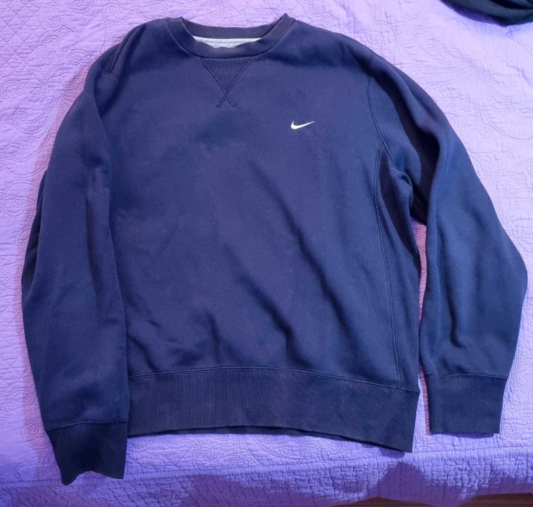 Bluzon sport, hanorac Nike, original, albastru, L