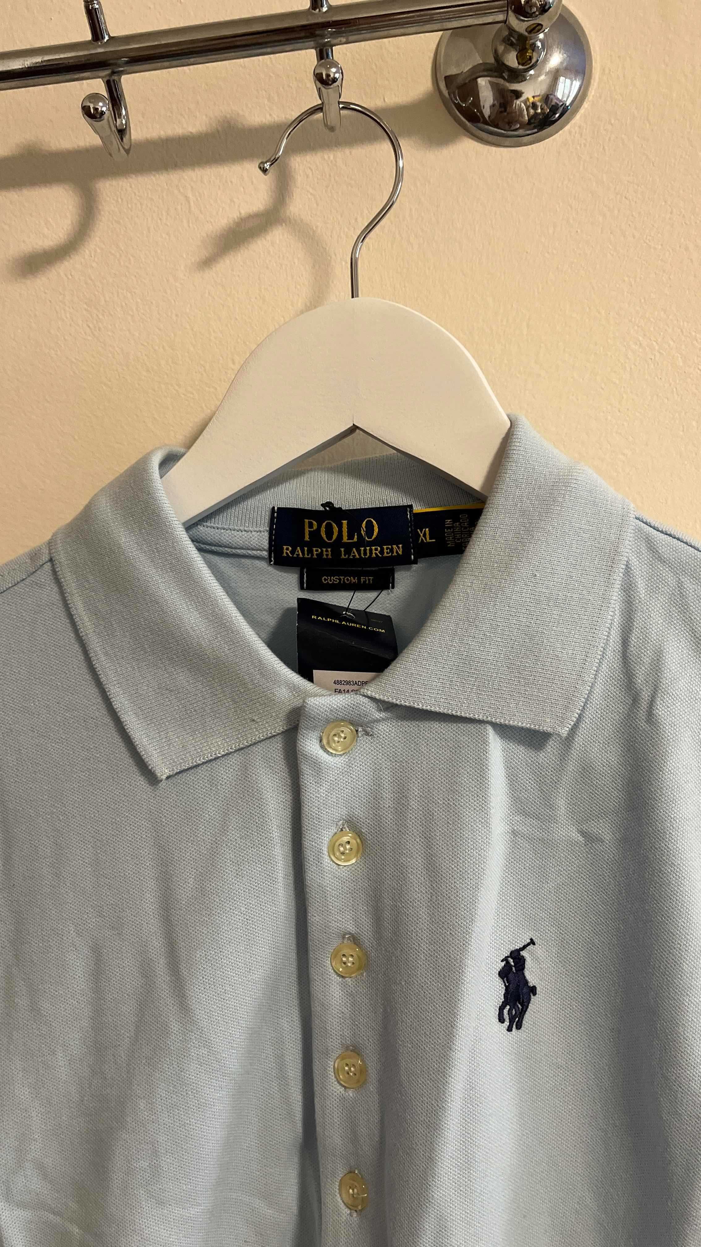 Тениска с яка Polo Ralph Lauren