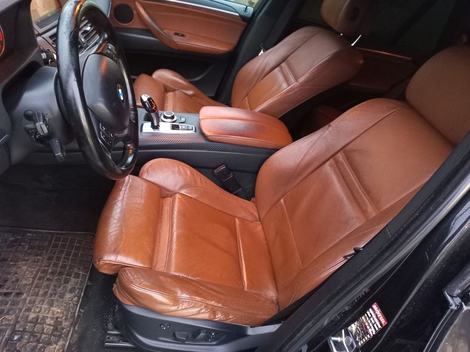 Interior recaro piele coniac incalzit bmw x5 e70
