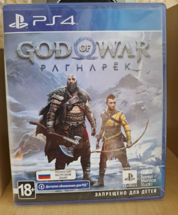 Игра God of War: Ragnarok Playstation 4 ps4