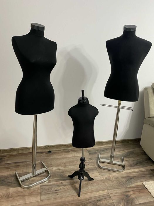 Bust / Manechin dama, barbat si copil (mire, mireasa, botez)