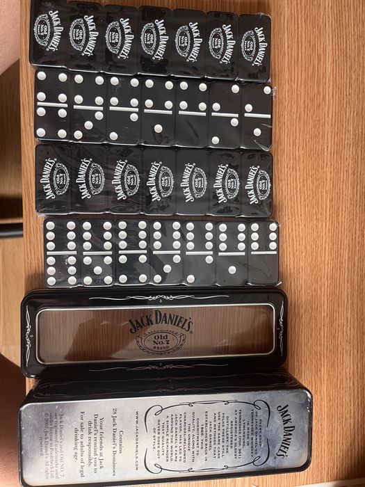 Set Domino Jack Daniel's - editie rara, unicat in RO