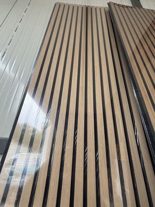 MDF ламперия растер. Стенен шумоизолиращ панел