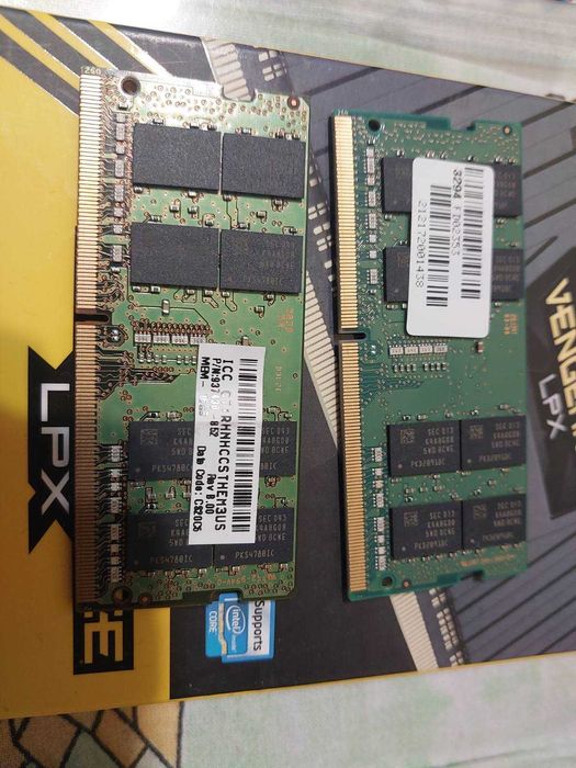 32GB 3200Mhz DDR4 SODIMM CL22 - Samsung, SK Hynix, Origins