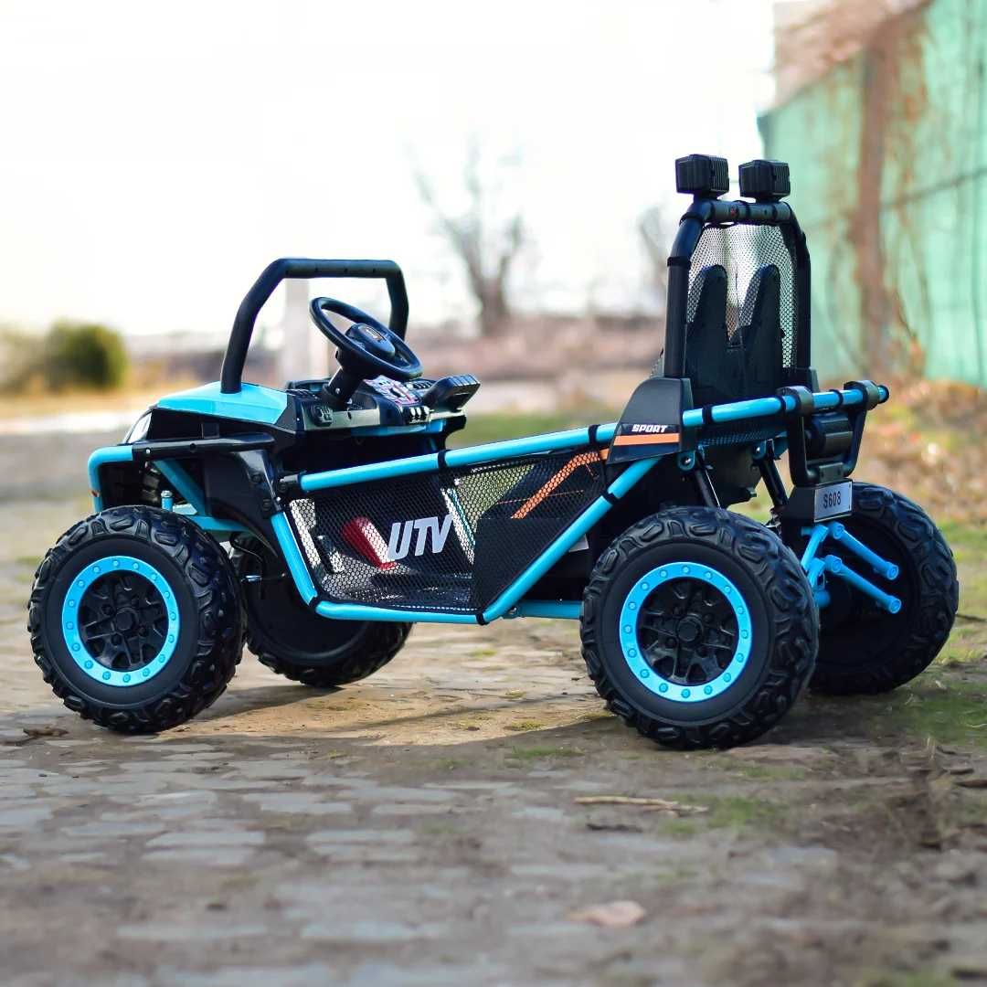 OFERTA UTV electric pentru 2 copii Dune-Buggy 200W 12V, cu roti MOI