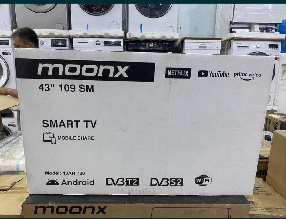 Телевизор Moonx 32/43/50/55 бесплатно доставка