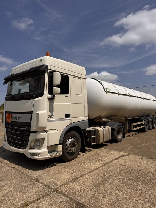 DAF XF 460 + Cisternă GPL 48.340L cu pompă – Gata de lucru