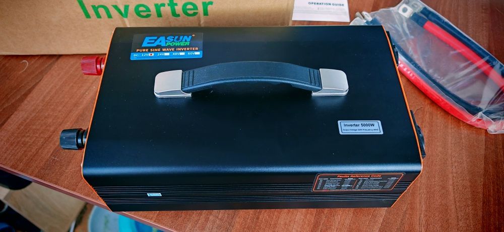 Baterie 200Ah Easun Lifepo4 NOU kit panouri solare invertor mttp NOU