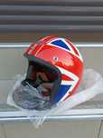 Casca open face vintage scooter moto Anglia England