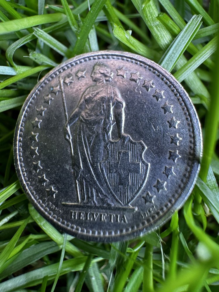 1/2 Franc Elvețian 1968