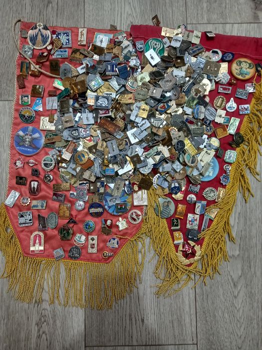 Значки ссср алюминиевые