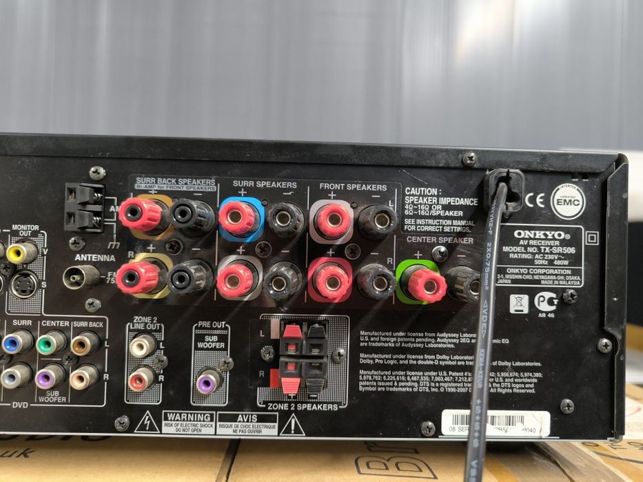 Onkyo tx sr 506 7.1 channel