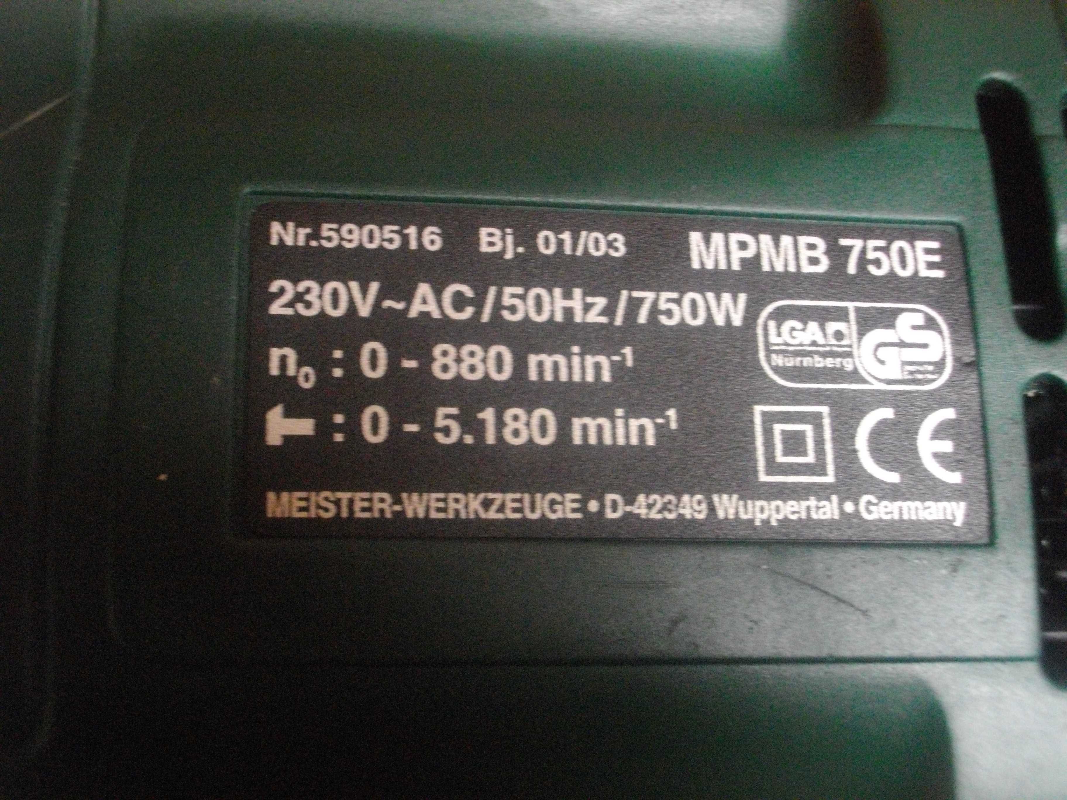 Нов Немски 750W Трипозиционен Перфоратор SDS/1-13mm-Meister-Комплект