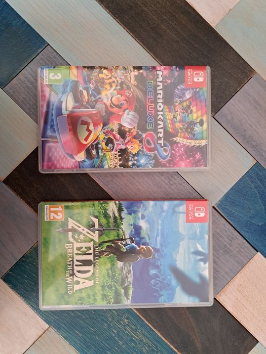 Vand Zelda si Mario Kart 8 Nintendo Switch