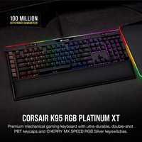 Tastatura Gaming Mecanica Corsair K95 RGB PLATINUM Cherry MX