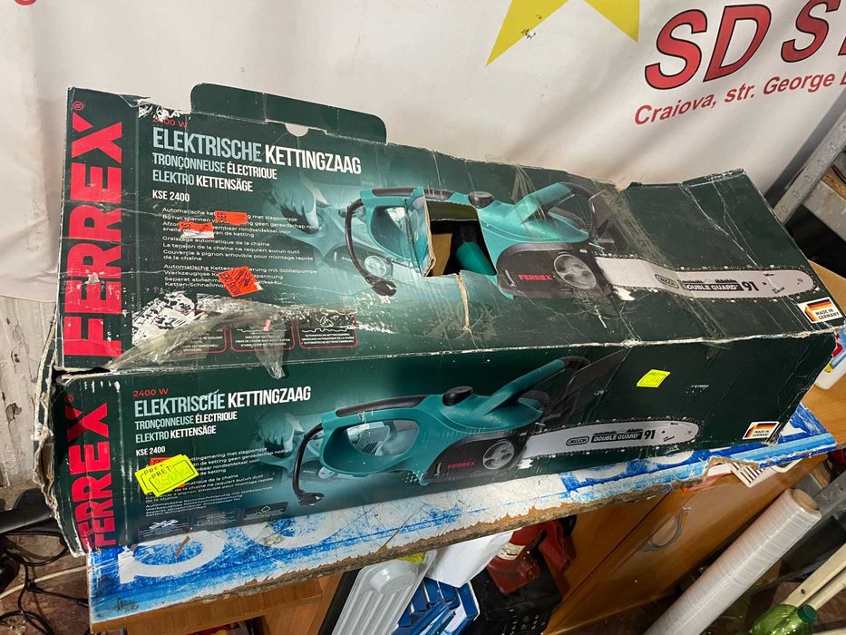 Drujba Electrica 1800w Sistem anti vibratii integrat Oregon Lama 37 cm