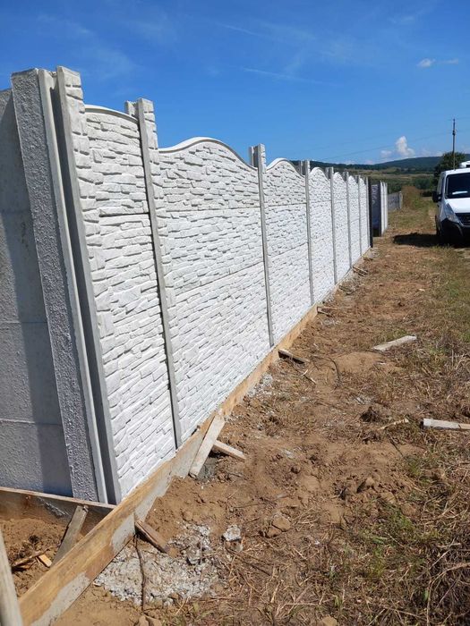 Prefabricate din beton-Placi gard