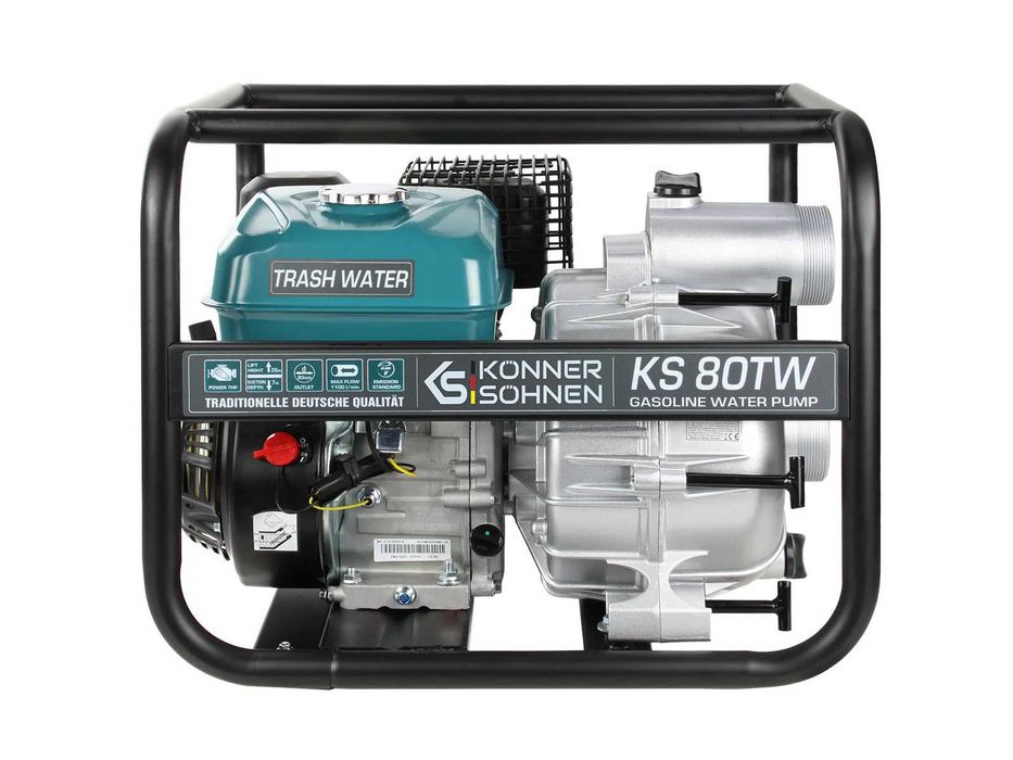 Motopompă pentru apă murdară Könner & Söhnen KS 80TW