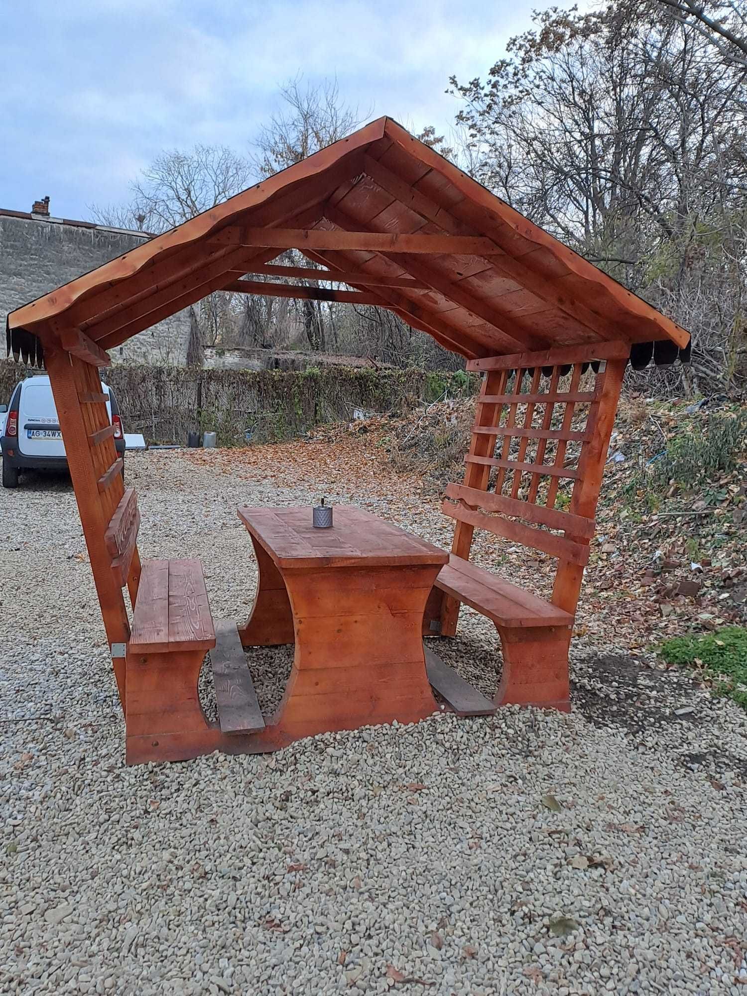 Foisor lemn pentru curte