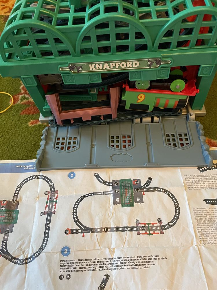 Percey train and Knapford town station