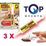 Set 3 x gel insecticid ANTI-GANDACI, efect imediat, F. Eficienta