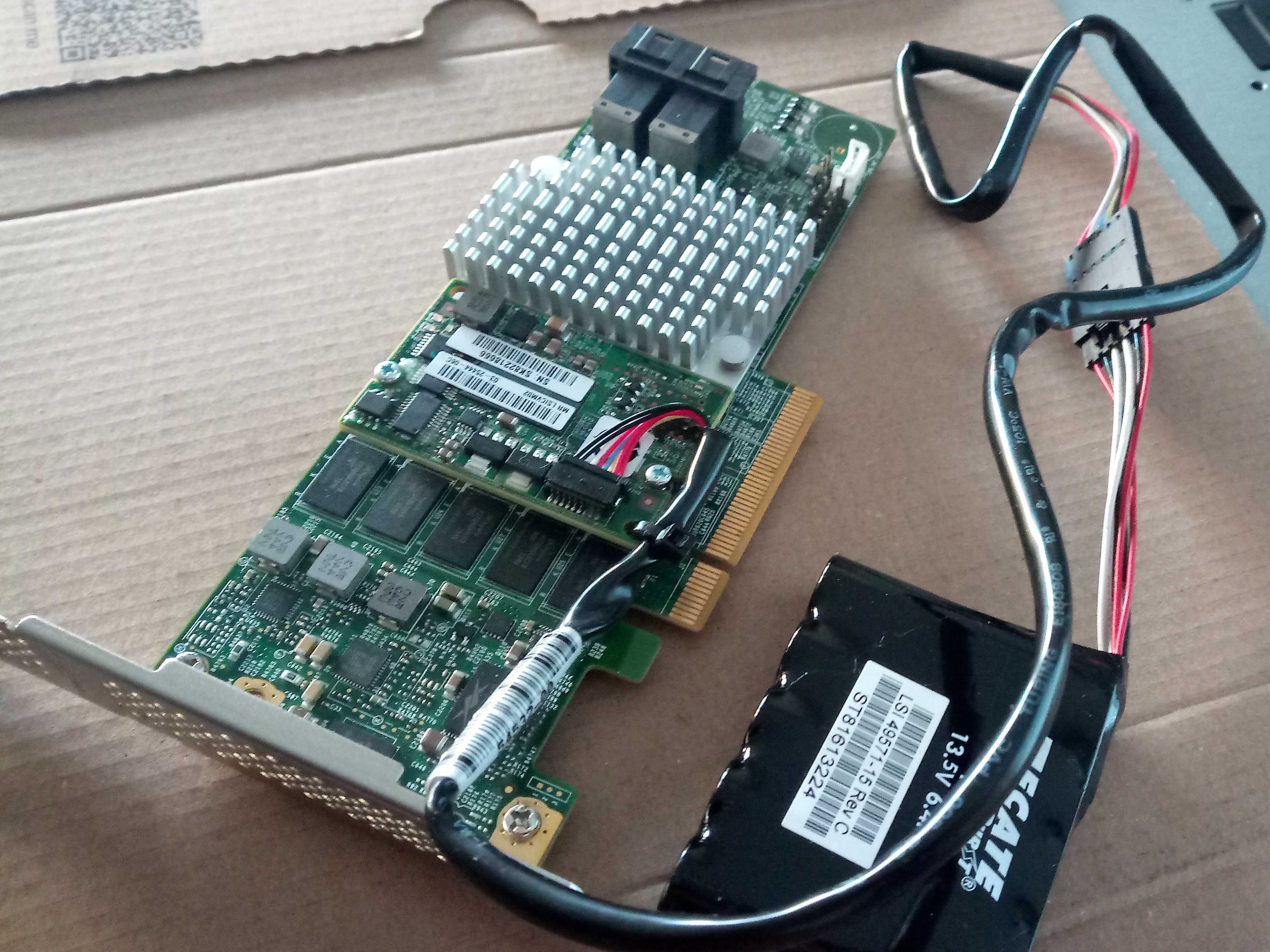 RAID контролер SuperO AOC-S3108L-H8iR 2G cache RAID 0,1,5,6,JBOD 9361