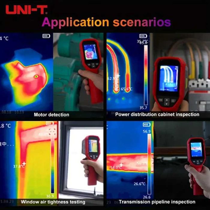 Camera cu termoviziune UNI-T UTi120S, detectare si inspectie scurgeri