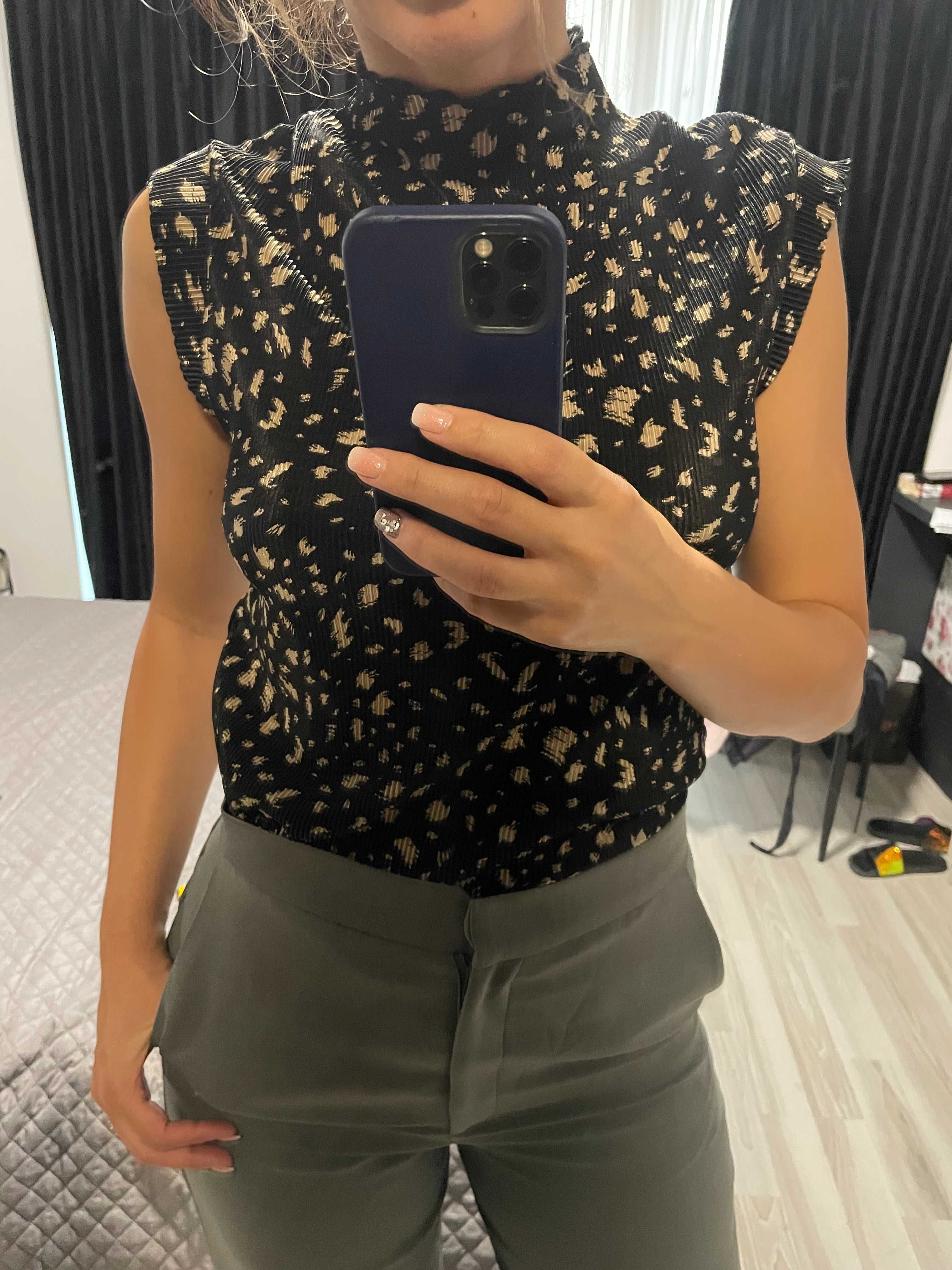 bluza/tricou plisat Zara