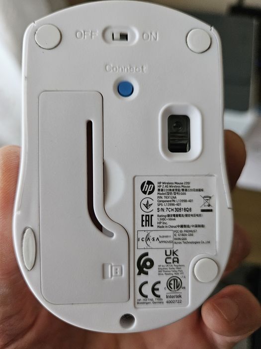 Mouse wireless HP 220,in garantie